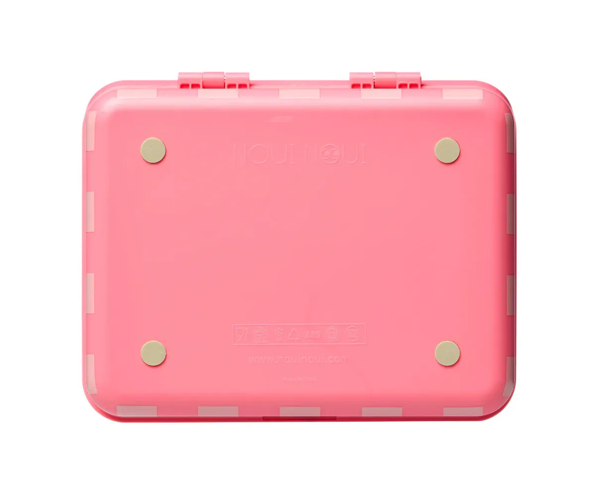 NOUI NOUI CAJA DE ALMUERZO CON 3 BANDEJAS EXTRAÍBLES PINK - Imagen 5