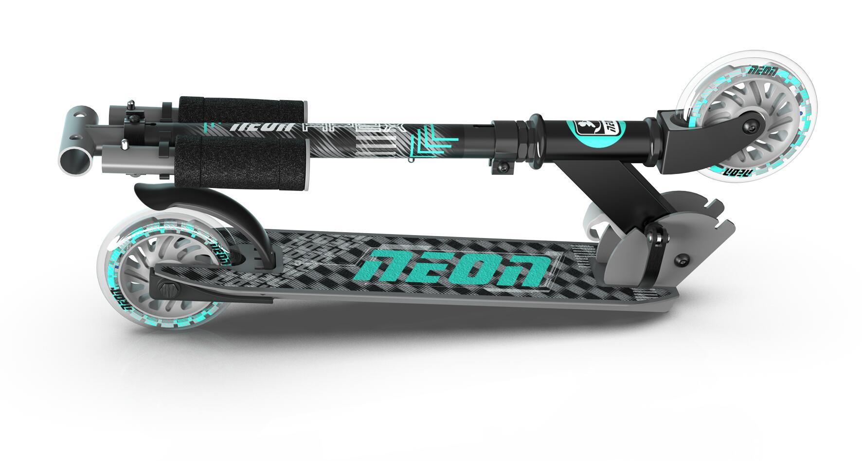 YVOLUTION PATINETE NEON APEX GRIS YVOLUTION - Imagen 2