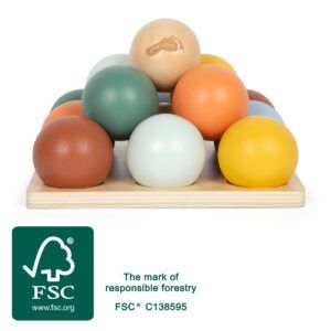 SMALL FOOT JUEGO DE CLASIFICACIÓN CON BOLAS MONTESSORI