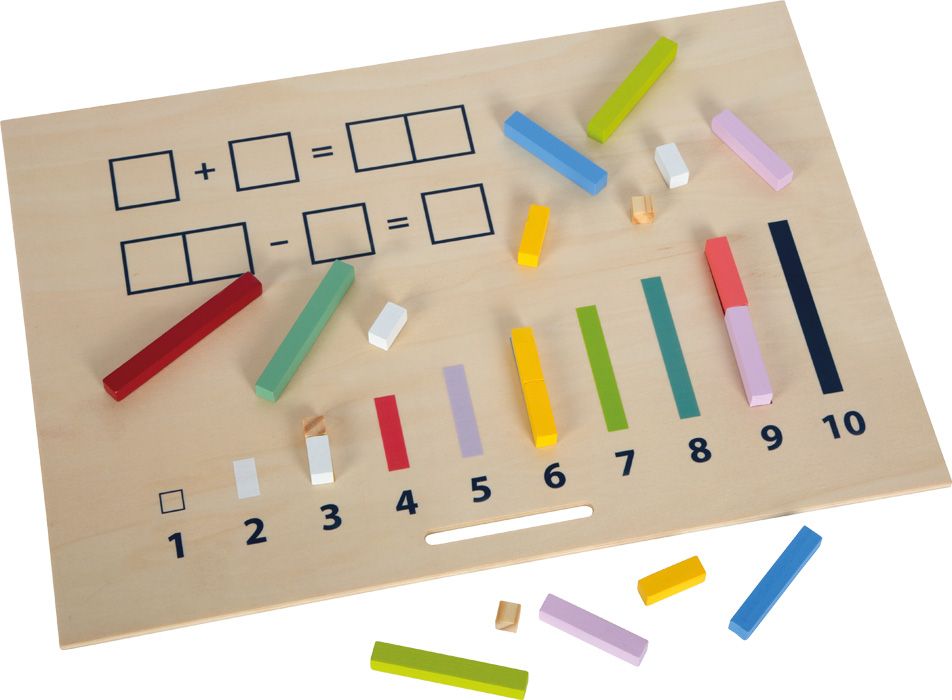 SMALL FOOT CAJA CON BARRITAS DE CÁLCULO Y NÚMEROS EDUCATE - Imagen 6