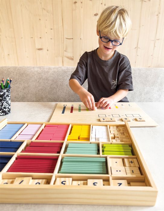 SMALL FOOT CAJA CON BARRITAS DE CÁLCULO Y NÚMEROS EDUCATE - Imagen 3