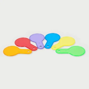 TICKIT CONJUNTO 6 PALAS DE COLORES