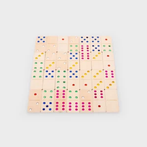 TICKIT DOMINO DE GEMAS DE MADERA