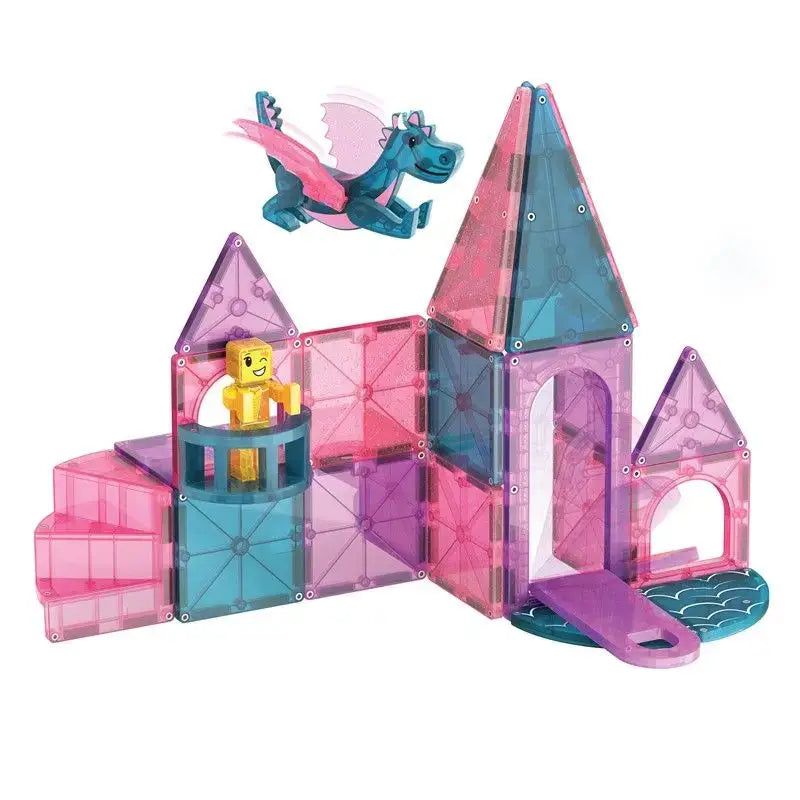 MAGNA-TILES CASTILLO DRAGÓN 25 PIEZAS - Imagen 2
