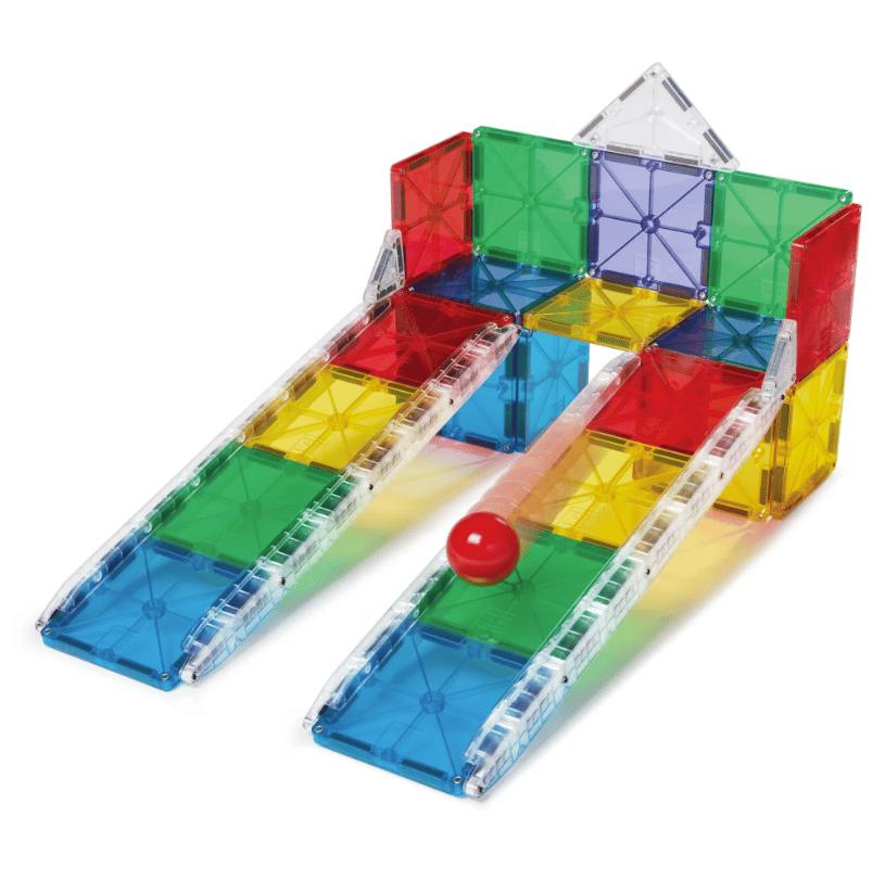 MAGNA-TILES RAIL RACERS SET 33 PIEZAS - Imagen 2