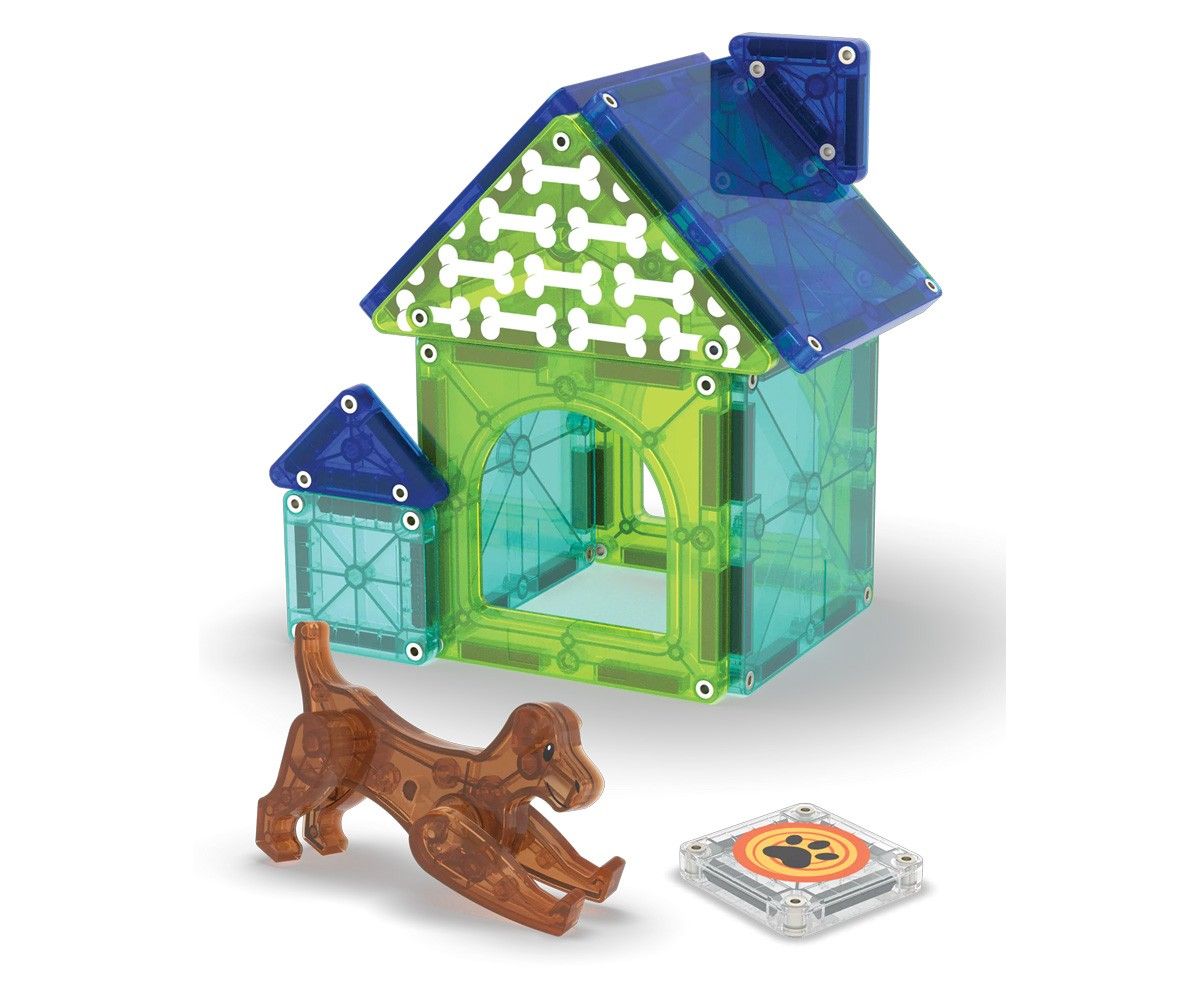 MAGNA-TILES DOG HOUSE SET 13 PIEZAS - Imagen 2