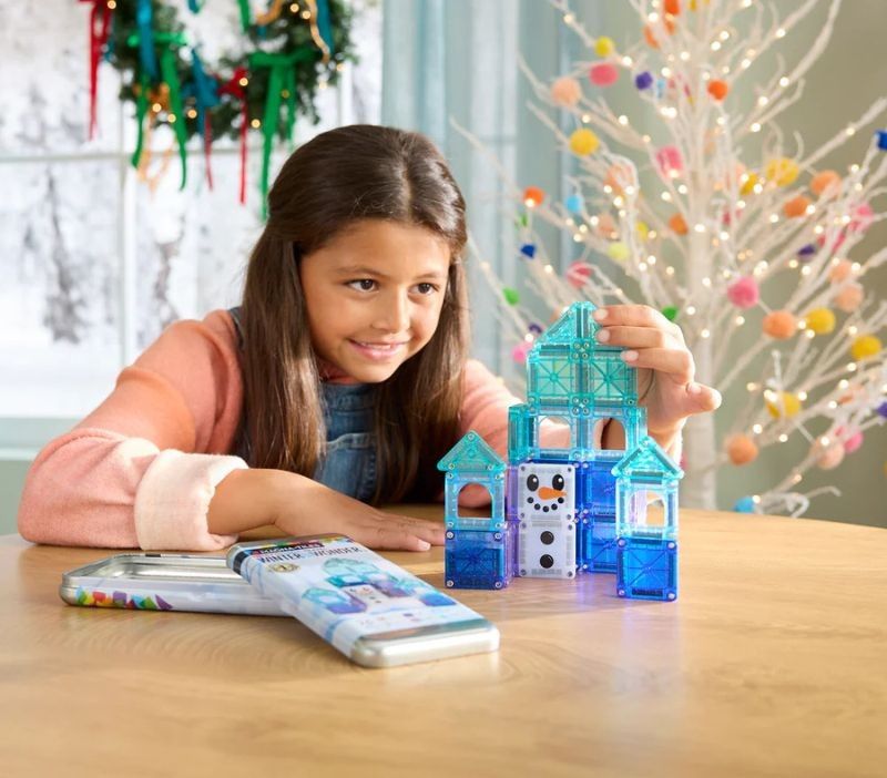 MAGNA-TILES MICROMAGS WINTER TRAVEL SET - Imagen 3