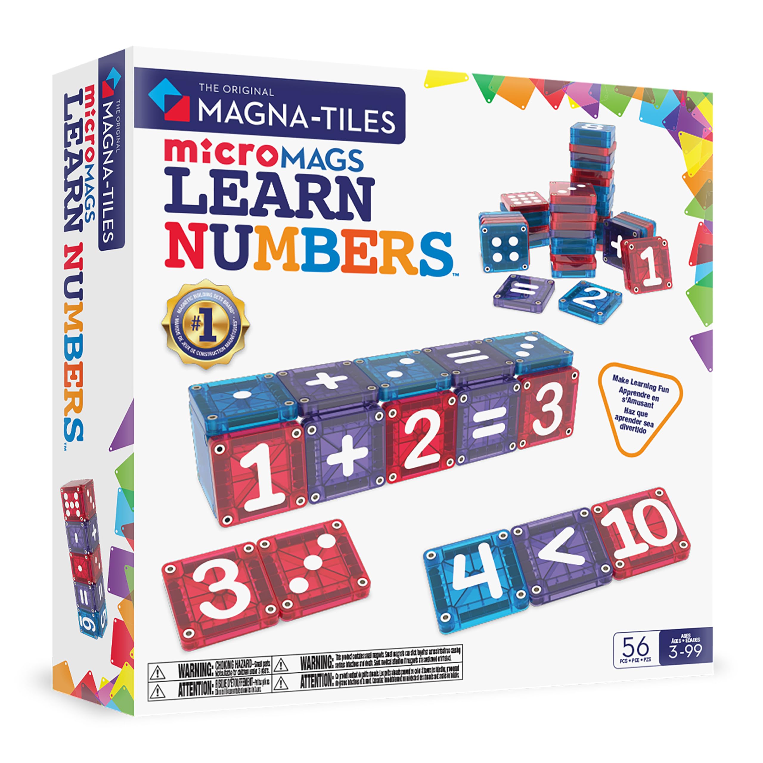 MAGNA-TILES APRENDE LOS NÚMEROS