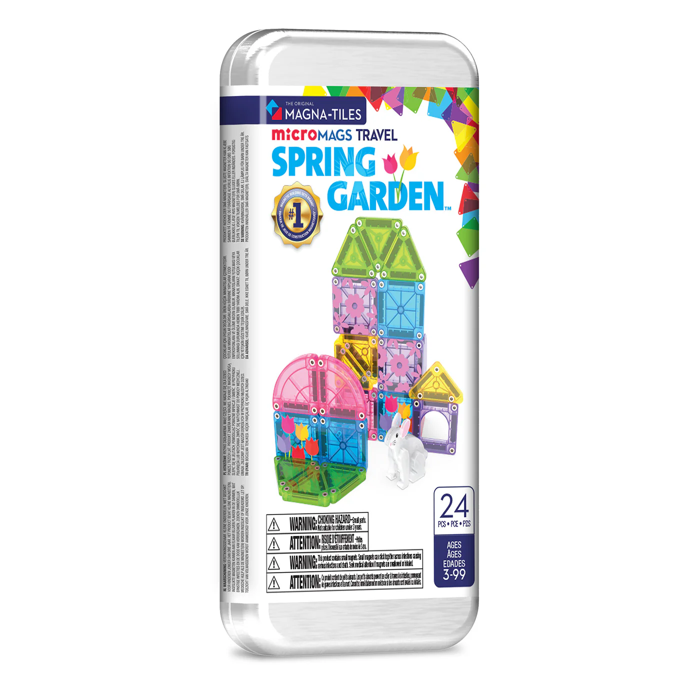 MAGNA-TILES MICROMAGS TRAVEL SET SPRING