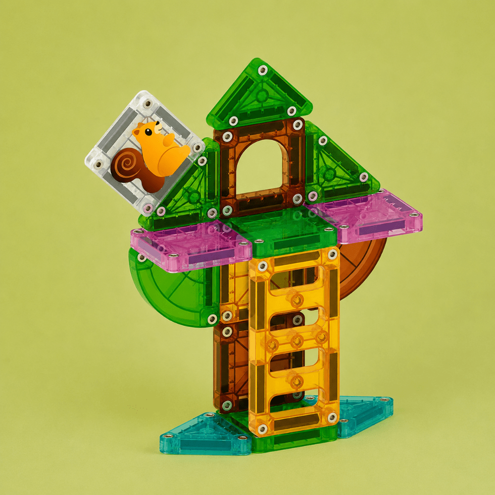 MAGNA-TILES SET VIAJE CASITA DEL ÁRBOL - Imagen 2