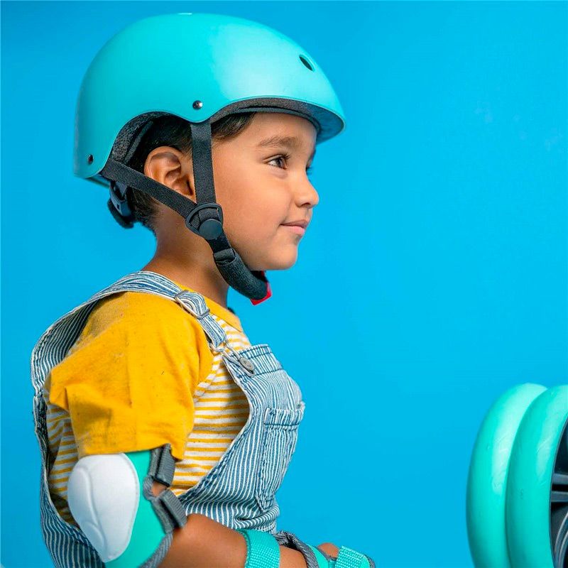YVOLUTION CASCO TALLA S AZUL - Imagen 3