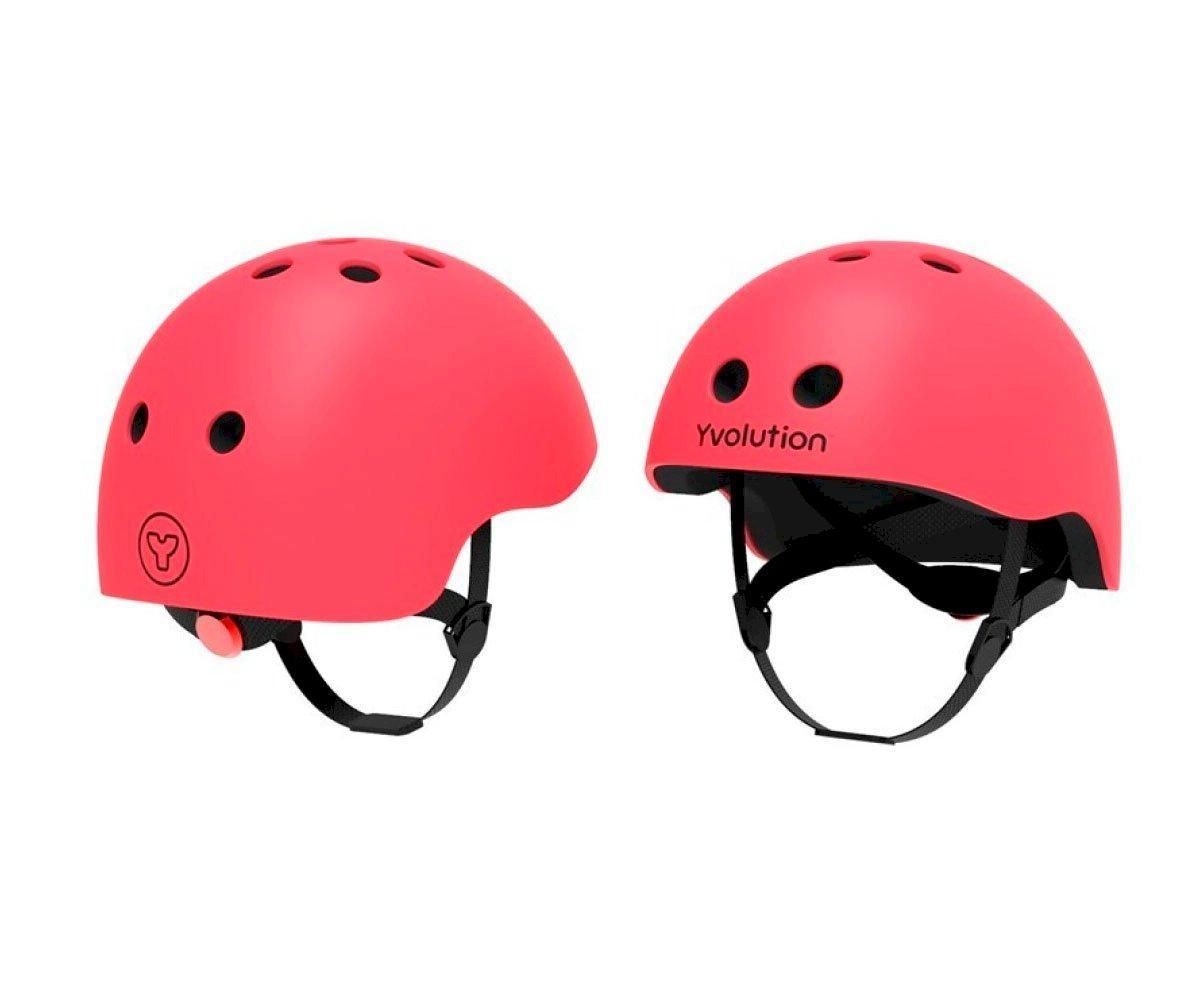 YVOLUTION CASCO TALLA S ROJO