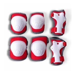YVOLUTION PROTECCIONES TALLA M ROJO