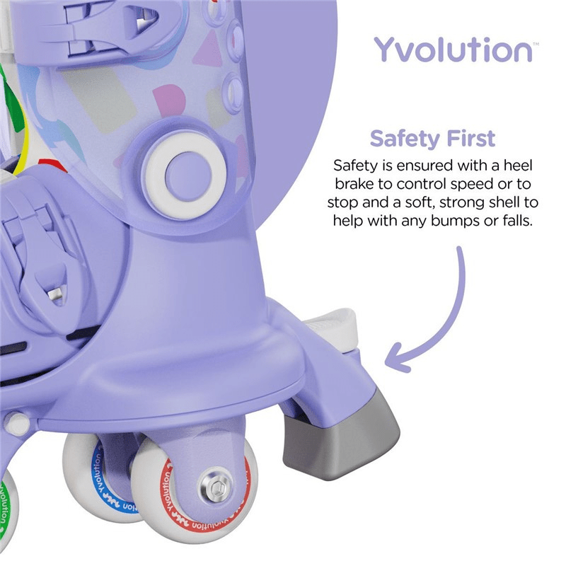 YVOLUTION PATINES TWISTA LILA T.30-34 - Imagen 3