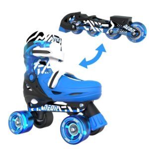 YVOLUTION PATINES COMBO NEON GOTEKI AZUL T.30-33
