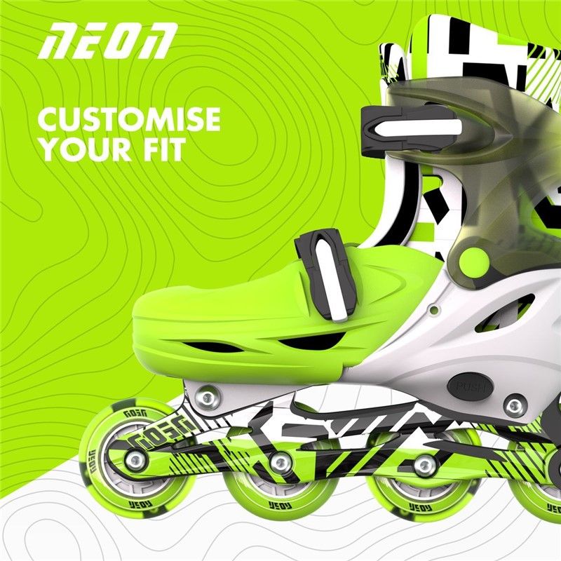 YVOLUTION PATINES COMBO NEON GOTEKI VERDE T.34-37 - Imagen 2