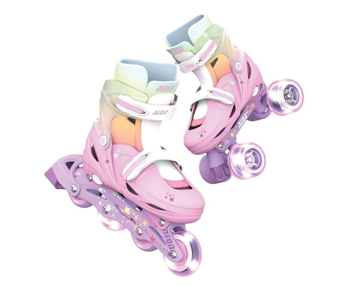 YVOLUTION PATINES COMBO NEON RAINBOW T.30-33