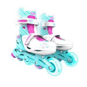 YVOLUTION PATINES COMBO NEON TURQUESA ROSA T.34-38